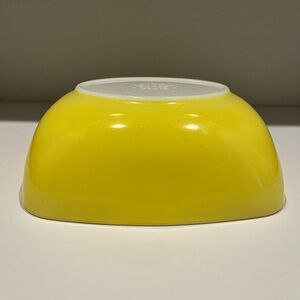 Vintage Pyrex Square Yellow Dish
